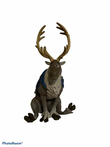 Disney Sitting SVEN FIGURINE Cake TOPPER Toy FROZEN 2 Kristoff's Reindeer NEW Cover