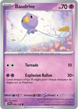 Carte BAUDRIVE 089/198 Pokémon Écarlate et Violet EV01 Neuve FR