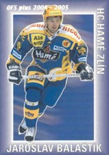 2004-05 Czech OFS plus GOLY INSERT #1 JAROSLAV BALASTIK - HC Hame Zlin