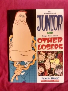 The ADVENTURES OF JUNIOR & OTHER LOSERS- Peter Bagge, '90 1st PB Edit.*RARE+OOP! - Picture 1 of 2