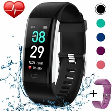 KITPIPI Fitness Tracker Activity Tracker Watch with Heart Rate Monitor