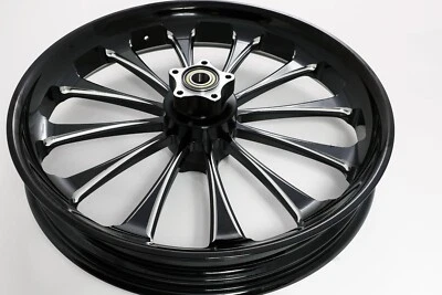 Rueda Legend Rotary Forged Negra 21" Harley-Davidson Motocicletas Road King Foto 1 de 3