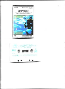 KIM WILDE ULTRA RARE FRENCH CASSETTE CATCH AS CATCH CAN - Picture 1 of 1