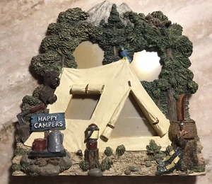 Camping Custom Easel Back Picture Frame Photo Memories Outdoors Mountain Hiking - Picture 1 of 6