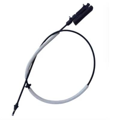 Bonnet Hood Release Cable Rear Section 7L6823535C for 04-10 VW Touareg - Image 1 of 2