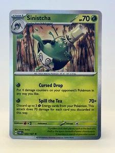 Sinistcha 022/167 Holo Rare - Pokemon TCG Twilight Masquerade - Near Mint - Picture 1 of 2