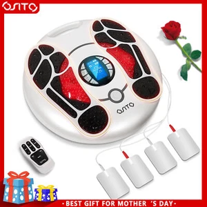 Electric Foot Massager TENS EMS Shiatsu Kneading Machine Calf Leg Pain Relief US - Picture 1 of 12