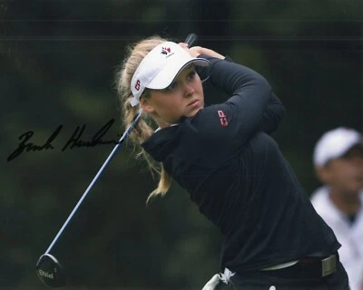 Brooke Henderson Firmado LPGA Mujer Golf Autografiado 8x10 Prueba Fotográfica #2 Foto 1 de 4