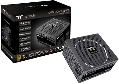 Thermaltake - PS-TPD-0750FNFAGU-1 - GF1 750W 80+ Gold ToughPower Power Supply - Image 1 of 4