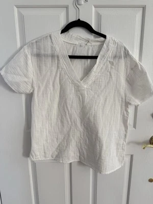 Blusa manga corta de algodón Mododoc pequeña original 60 nueva con etiquetas Foto 1 de 4