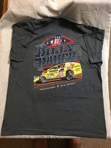 Gebrauchtes BILLY PAUCH SR #1 Pioneer / K&A Modified Sprint Dirt XL T-Shirt dunkelgrau - Bild 1 von 5