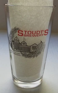 Vaso de cerveza vintage Stoudt's Brewery Company 12 oz Weizen Pale Ale - Imagen 1 de 7