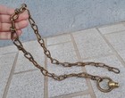 Chaine ancienne pour Lustre Plafonnier en bronze ou laiton longueur 80 cm  N127D