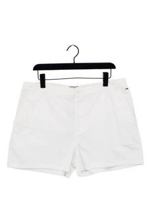 Tommy Jeans Women's Shorts W 33 in White 100% Cotton Mom - Image 1 of 4