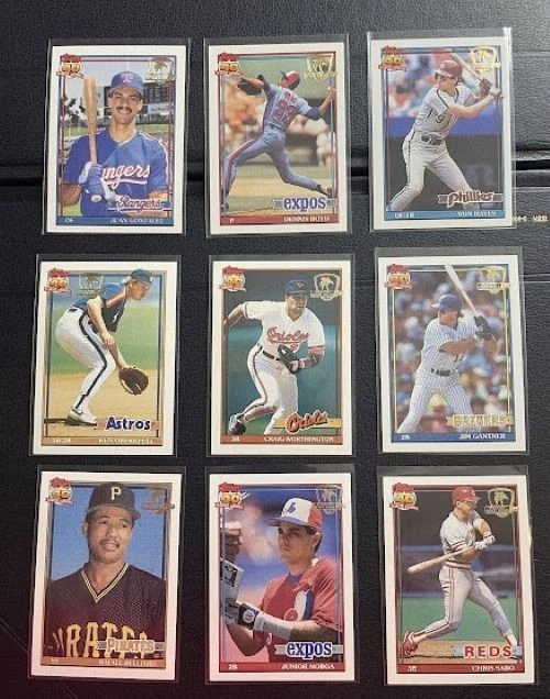 1991 Topps Desert Shield Baseball Cards NM each card is priced in menu ds4 - Image 1 of 4