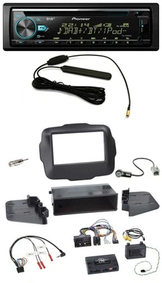 Pioneer CD MP3 Lenkrad DAB USB Autoradio für Jeep Renegade ab 2015 - Bild 1 von 4