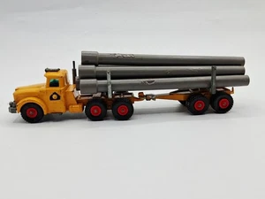 Matchbox Lesney KingSize K-10 Scammell Contractor Pipe Truck! Includes 6 Pipes - Picture 1 of 11