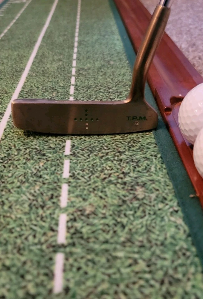 Acabado Spalding TP Mills TPM 9 35" RH Acero Antorchado Cabeza Pintura Nueva Empuñadura OG Foto 1 de 4