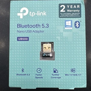TP-Link UB500 Bluetooth 5.3 Wireless USB Dongle Adapter for PC Computer/XBox/PS4 - Picture 1 of 3