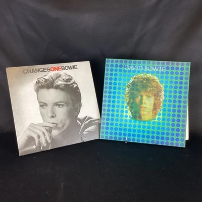 David Bowie Self-Titled & Changes One Bowie Vinyl LP Albums UNTESTED (R) MO#8760 - Image 1 of 4
