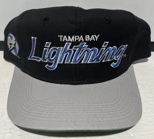 Vintage Sports Specialties Tampa Bay Lightning NHL 90s the Twill Snapback Hat - Bild 1 von 12