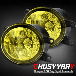 For TOYOTA RAV4 2006-2010 2011 2012 PAIR Front Bumper LED Fog Light Driving Lamp - Picture 1 of 10