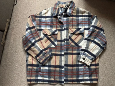 Impresionante chaqueta oversize a cuadros talla L Zara Foto 1 de 4