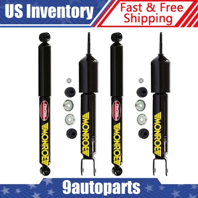 NUEVO Kit Amortiguadores Delanteros y Traseros Monroe Reflex Para Chevy Tahoe GMC Yukon XL Foto 1 de 4