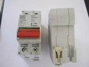 MK SENTRY LN 5500s 100A MAIN SWITCH .LN5500S. - Imagen 1 de 1
