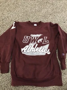 Vintage Champion Wisconsin Badgers Reverse Weave Red Crewneck XL Made In USA 80s 90s - Bild 1 von 7