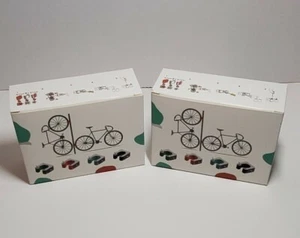 2x Bicycle Stop Button/Storage Hook/Wall Mount/Bracket/Holder White/Black, NEW - Picture 1 of 2