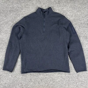 Pullover polar Arcteryx 1/4 cremallera talla grande azul - Imagen 1 de 8