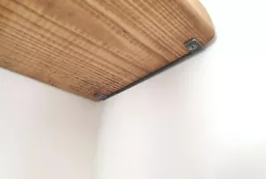 Coving shelf bracket.rustic worn look waxed - Picture 1 of 6