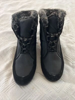 Sporto Lillian Black Winter Boots Size 6 - Image 1 of 4
