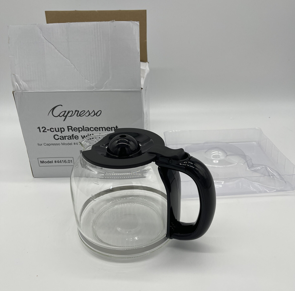 Capresso Glass Replacement 12 Cup 