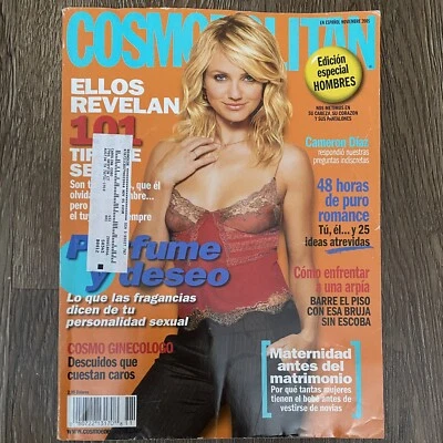 Cosmopolitan Spanish November 2005 Cameron Diaz Ricky Martin - Image 1 of 4