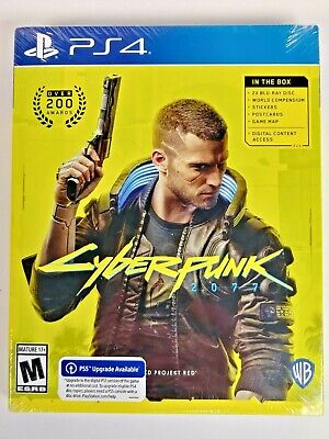Cyberpunk 2077 PS4 Sony PlayStation 4 Brand New Sealed Free PS5 Upgrade • 20.97$