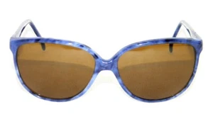Sunglasses Cat Eye Retro Vuarnet Vintage 2467 Blue Glasses PX2000 - Picture 1 of 7