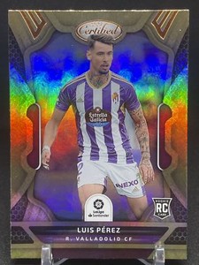 Luis Perez RC 2022-23 Panini Chronicles Certified R VALLADOLID CF