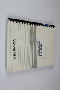 Wavetek 178 50 MHz Programmable Waveform Synth Operator's & Maintenance Manual - Bild 1 von 4