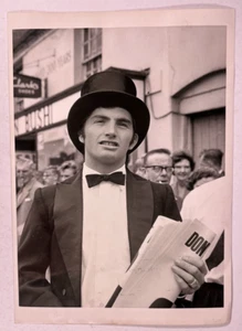 Screamin' Lord Sutch Photo Stamped Original Black And White Press Promo 1963 - Picture 1 of 12
