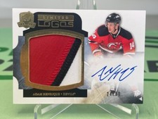 2011-12 Upper Deck The Cup Adam Henrique Limited Logos AUTO /50 - NJ Devils