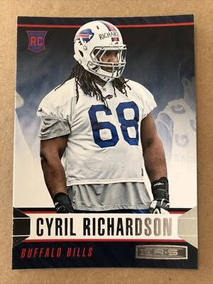 2014 Rookies and Stars #123 Cyril Richardson Rookie Football Card RC - Image 1 of 2