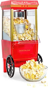 Vintage Hot-Air Popcorn Maker Machine - Makes Up to 12 Cups - Oil-Free - Heal... - Picture 1 of 12