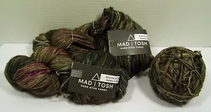 Mad Tosh Madelinetosh DK Garn 100% Superwash Merinowolle braun, hellbraun 2 + Sks NEU - Bild 1 von 5