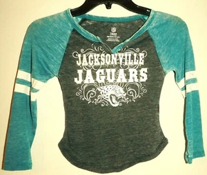 Jacksonville Jaguars Girls XS 4/5 LONG SLEEVE Shirt - Picture 1 of 1