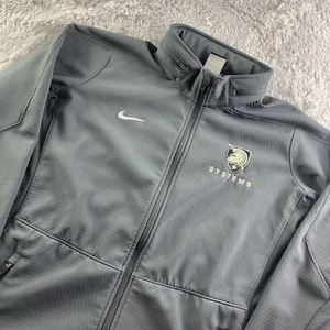 Army Black Knights Jacket Womens Extra Large Gray Nike Therma Fit Coat Swoosh - Picture 1 of 11