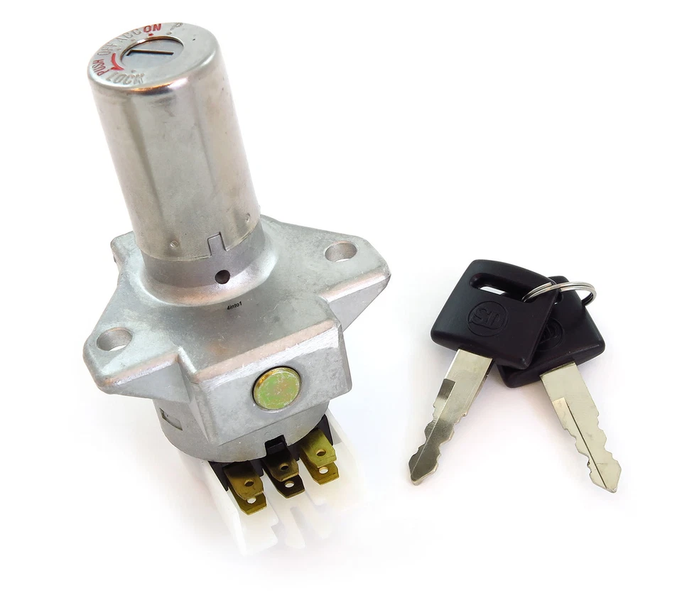 Interruptor de ignição e trava de garfo Honda GL1000 GL1100 CBX - 40-15830 35100-431-037 - Imagem 1 de 2