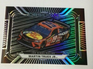 2021 Panini Chronicles Nascar Racing OBSIDIAN - (CAR) MARTIN TRUEX JR. #63
