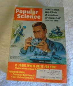 8 Popular Science Magazines 1966 - Picture 1 of 9